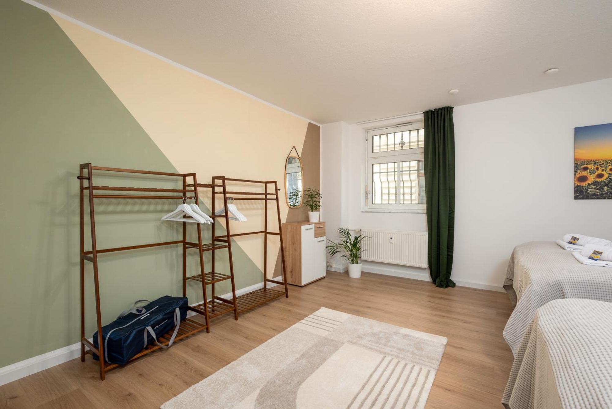 Leipzig Mitte - 2 Parkplaetze - Koselig Apartments Bagian luar foto